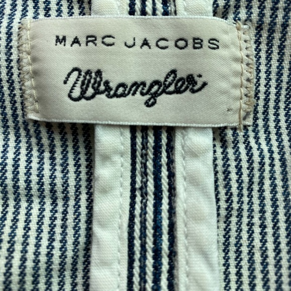 Marc Jacobs | Men’s Pinstripe Denim Vest - Picture 3 of 4